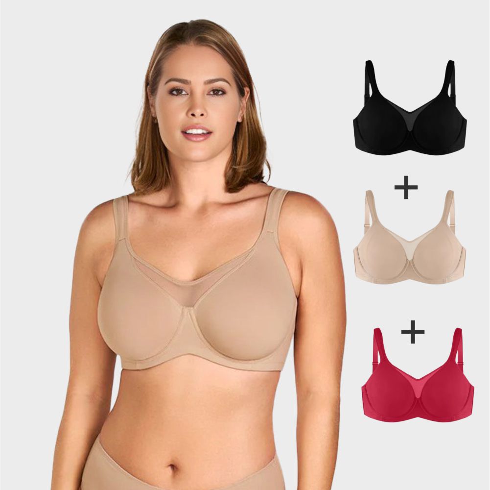 SUTIÃ LUNNA COBERTURA TOTAL (COMPRE 1 LEVE 3)