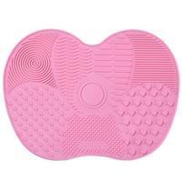 Escova de Silicone Para Limpeza de Pincel Maquiagem